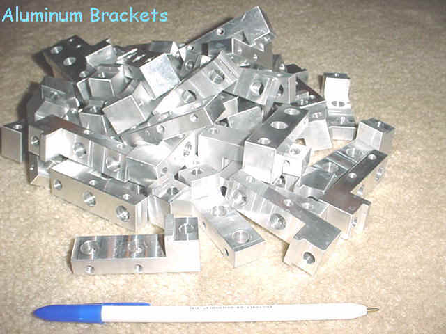 Aluminum brackets
