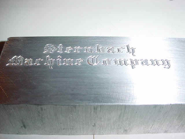 Custom engraving